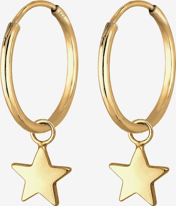 ELLI Earrings in Gold: front