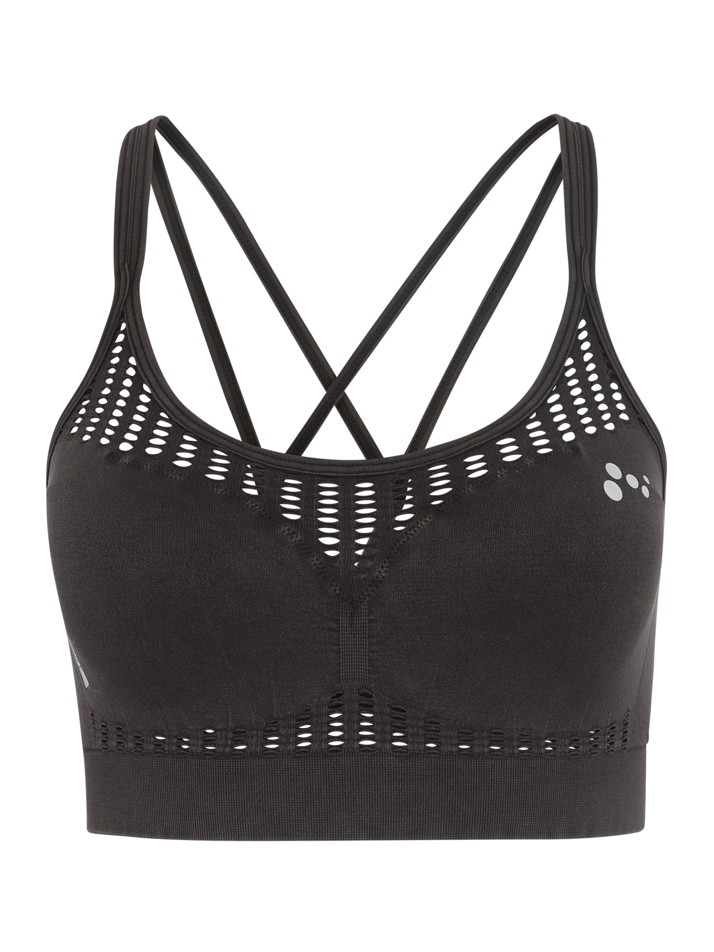 ONLY PLAY - Sport bh 'onpRAINE SEAMLESS' in de kleur Zwart