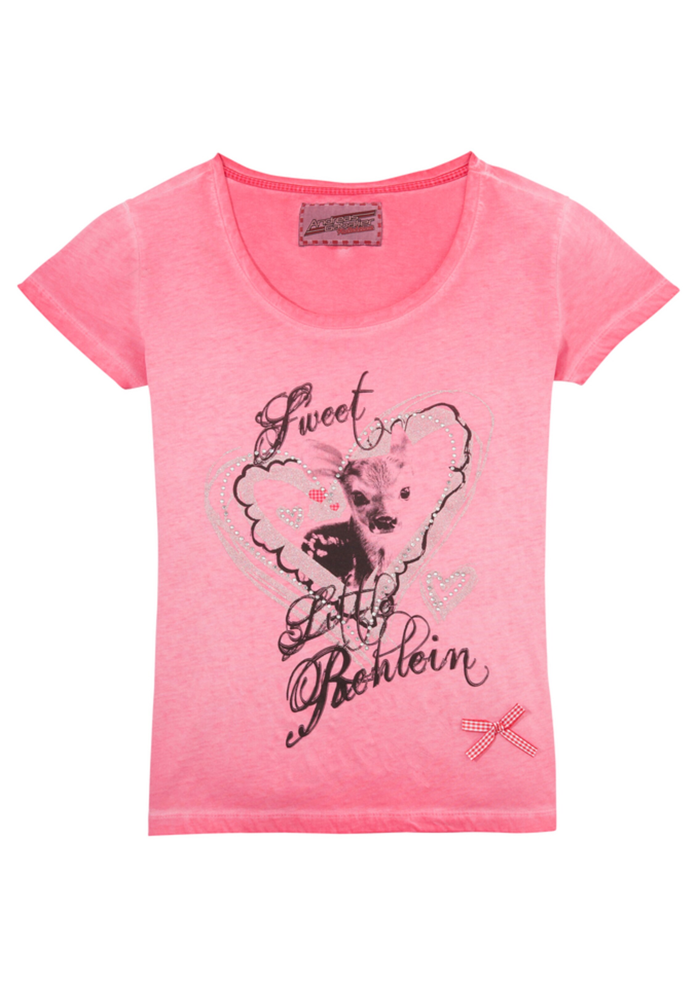 Andreas Gabalier Kollektion - Trachtenshirt in rosa