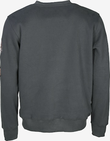 TOP GUN Sweatshirt 'TG-9011' in Groen