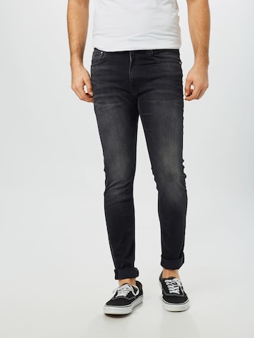 Calvin Klein Jeans Skinny Jeansy w kolorze czarny: przód