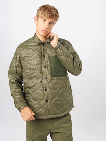 TIMBERLAND Regular fit Prehodna jakna | zelena barva: sprednja stran