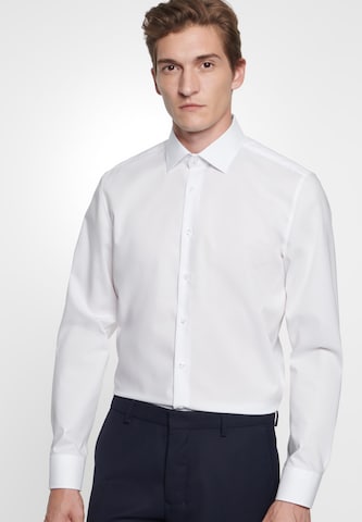 SEIDENSTICKER - Slim Fit Camisa clássica em branco