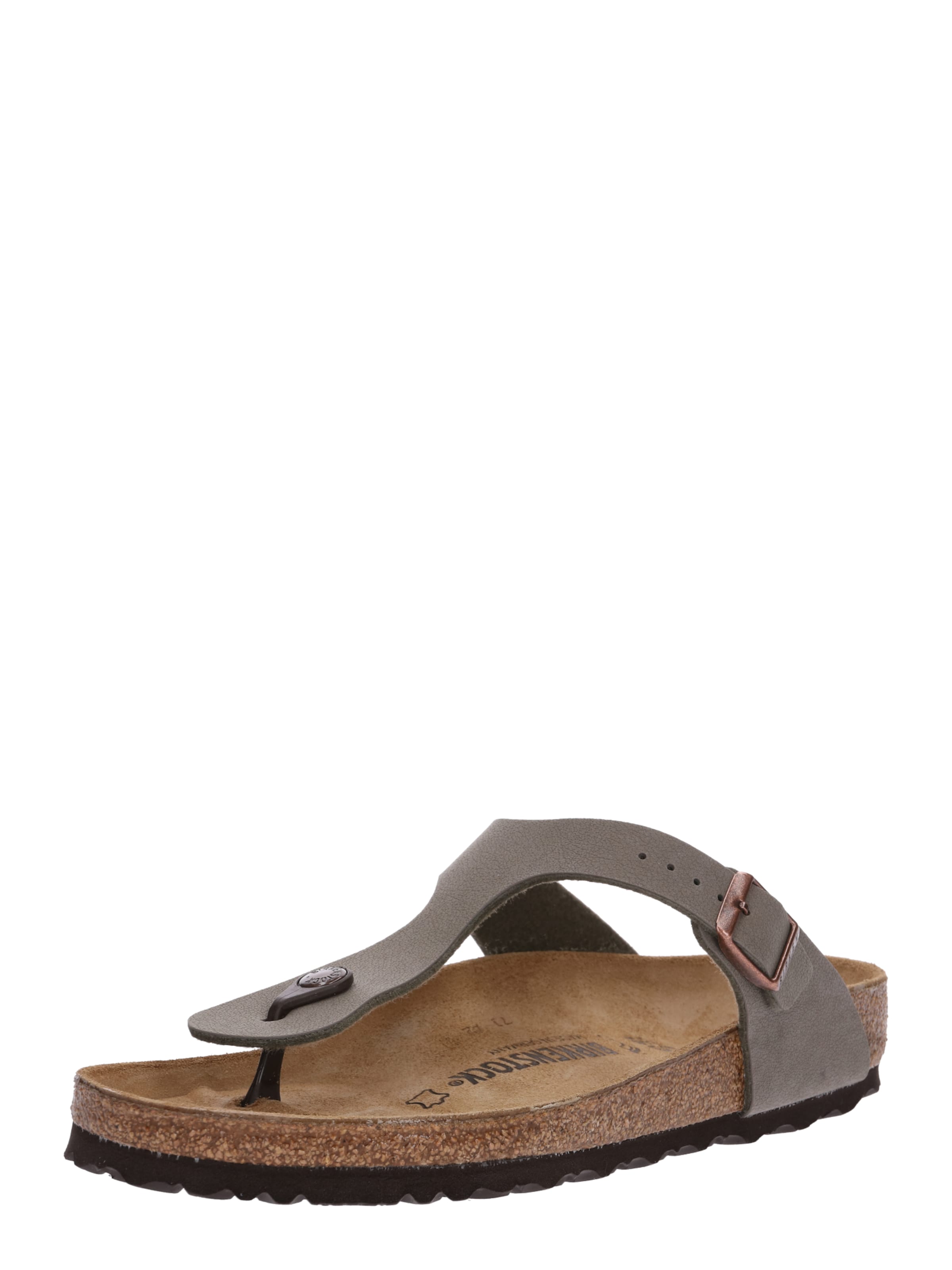 Infradito &#x27;Gizeh&#x27; di BIRKENSTOCK in grigio: frontale