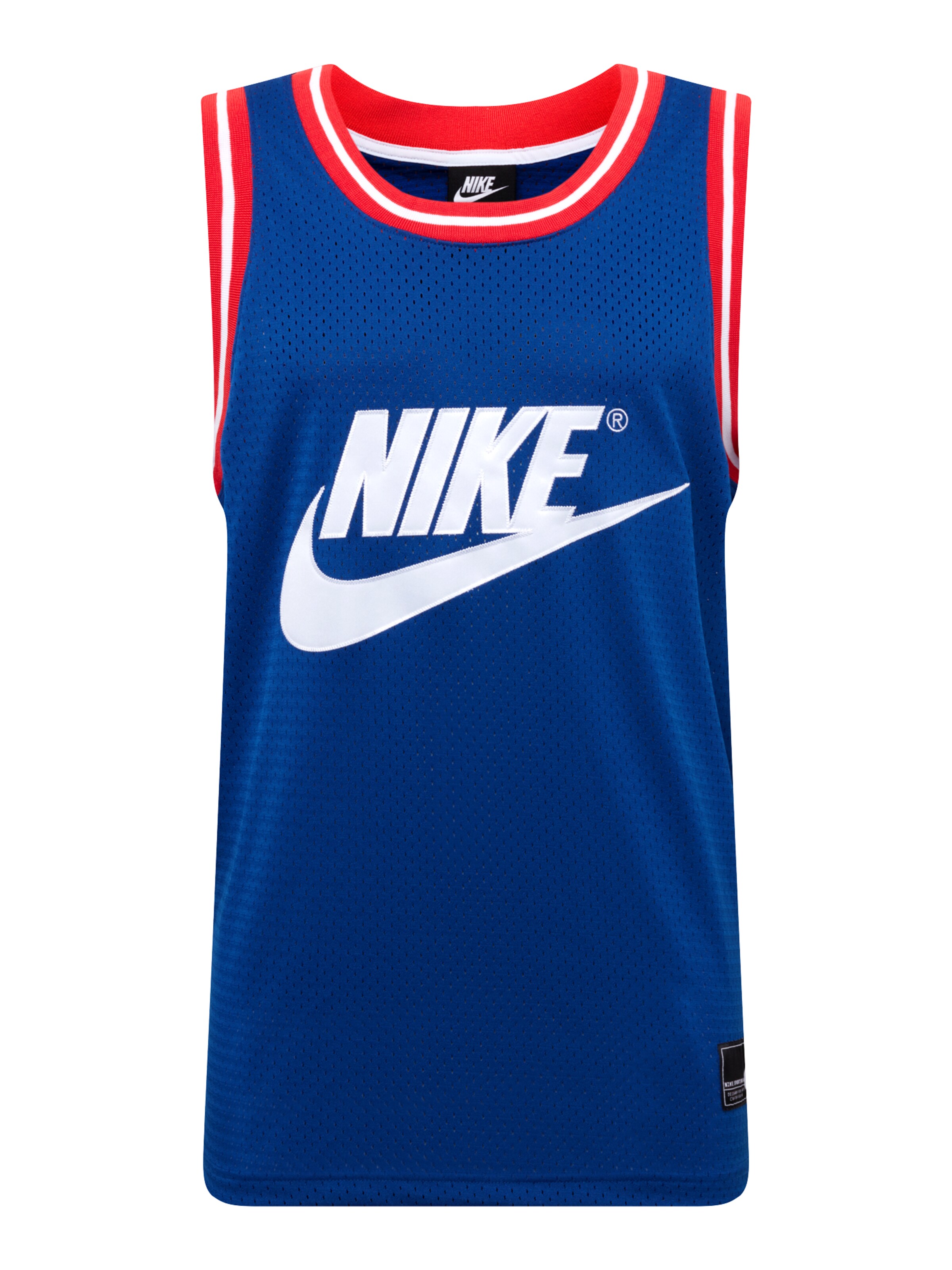 T-Shirt Nike Sportswear en bleu : devant