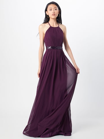 Robe de soirée STAR NIGHT en violet