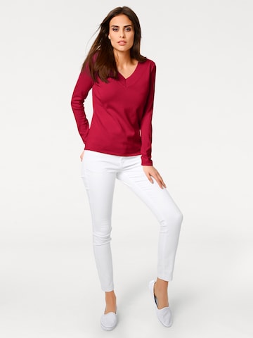 heine Pullover in Rot