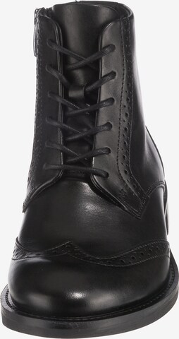 ECCO Lace-Up Ankle Boots in Black