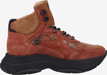 SCAPA High-Top Sneakers in Brown