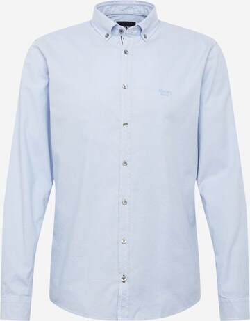 JOOP! Jeans Regular fit Button Up Shirt 'Haven' in Blue: front