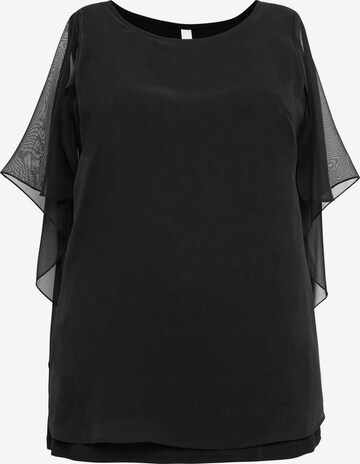 SHEEGO Bluse in Schwarz: predná strana