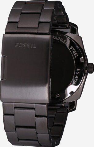 FOSSIL Analoog horloge 'Machine' in Grijs