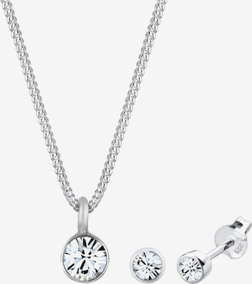 ELLI Jewelry set in Silver: front