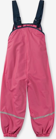 PLAYSHOES Tapered Overalls in Pink: front