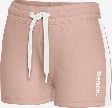 BENCH Slimfit Spodnie w kolorze beżowy