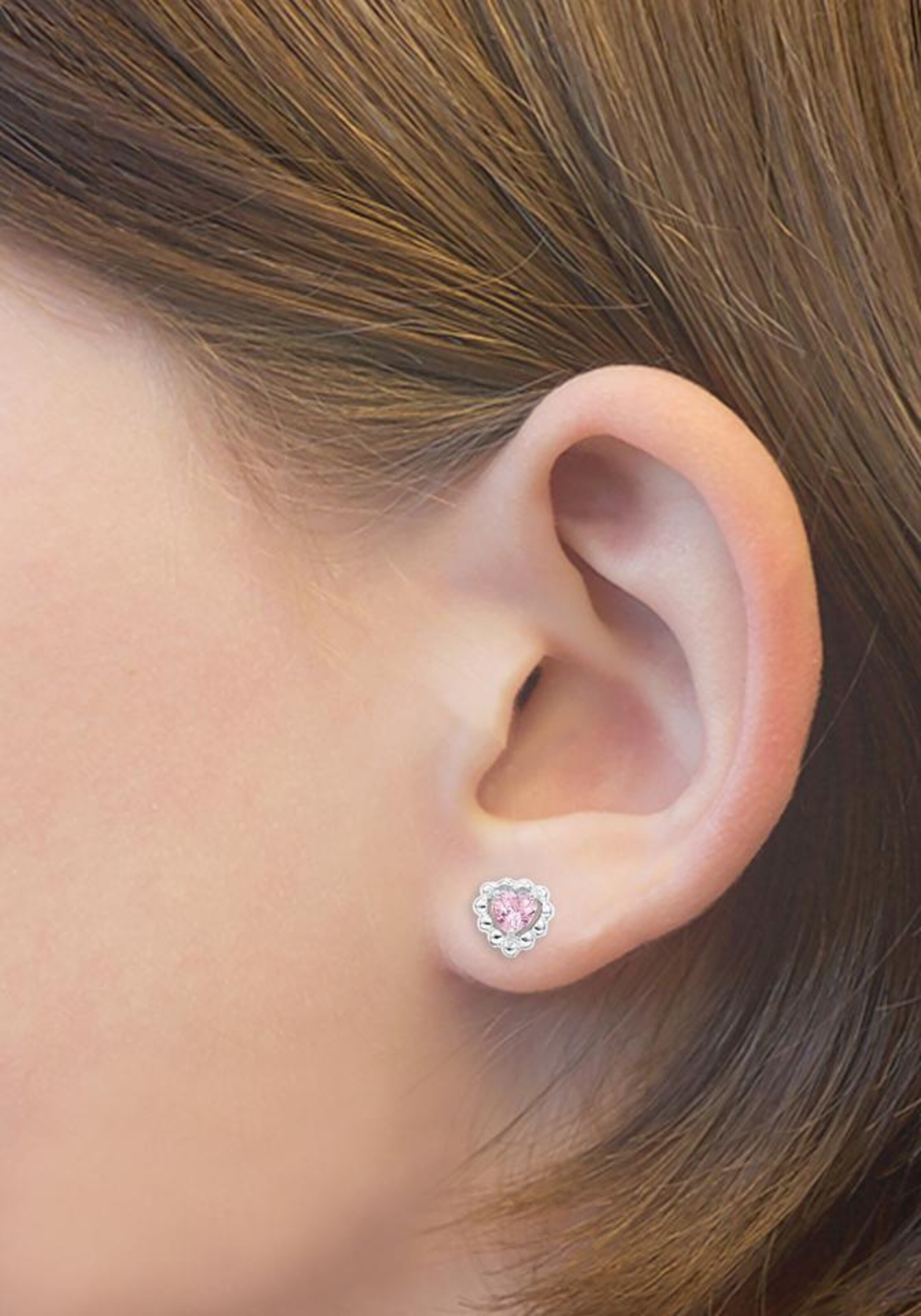 AMOR Ohrstecker in Silber