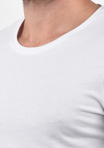 !Solid Shirt 'Basal' in White