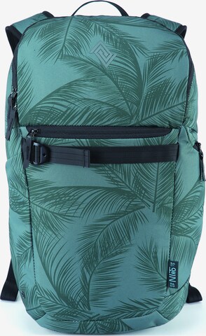 NitroBags Backpack in Green: front