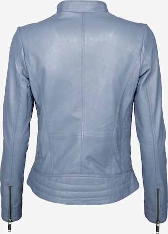 Maze Lederjacke 'Sally' in Blau