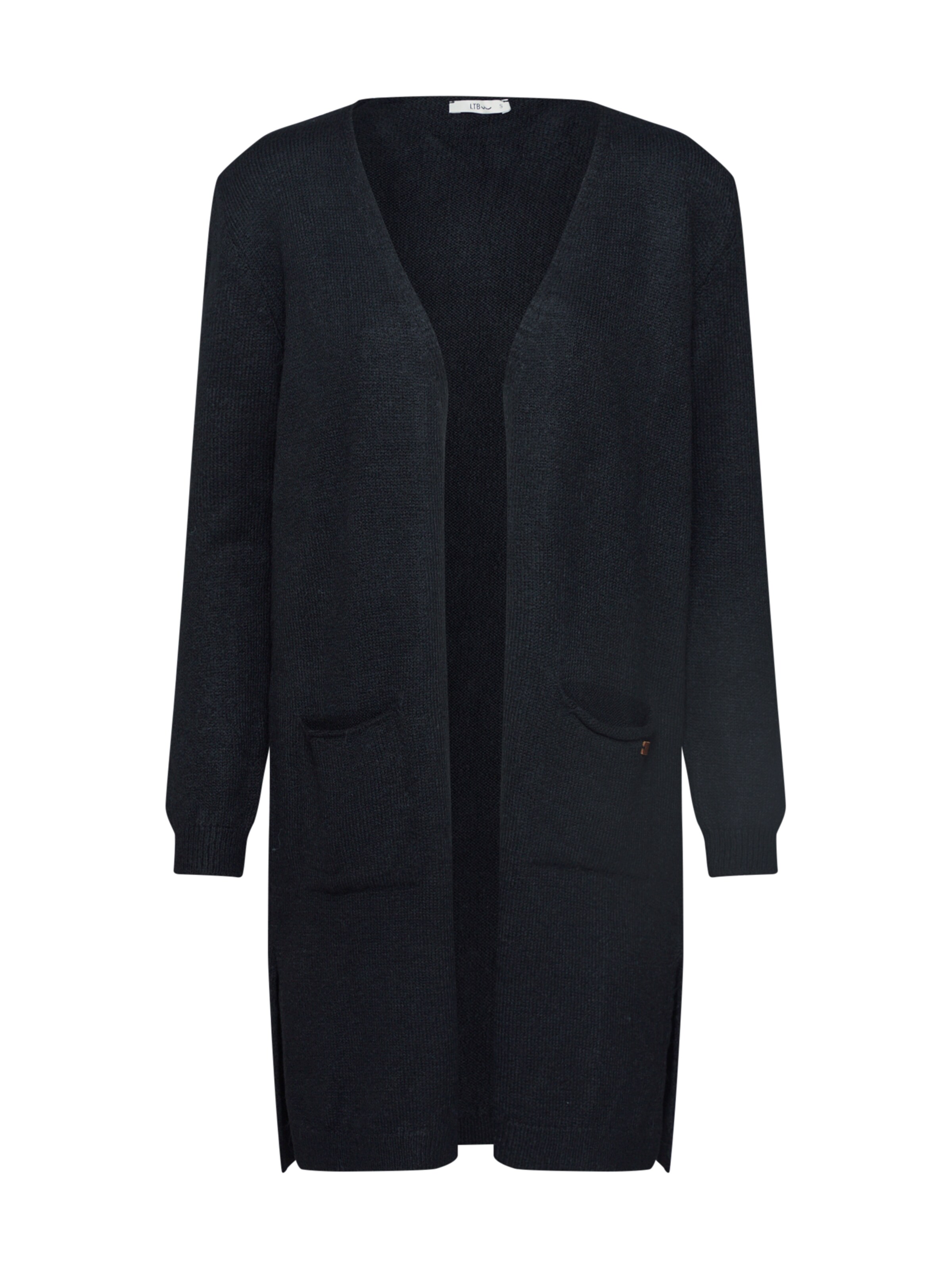 LTB - Gebreid vest 'GACOFE' in de kleur Zwart