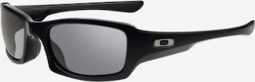 OAKLEY - Óculos de sol desportivos 'Fives Squared' em preto: frente