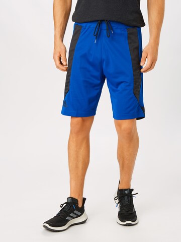 ADIDAS SPORTSWEAR Loosefit Sportbroek 'C365 Short' in Blauw: voorkant