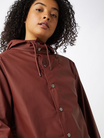 RAINS Regenjacke in Rot