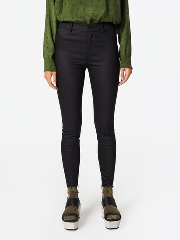 DRYKORN Skinny Broek 'Winch' in Zwart: voorkant