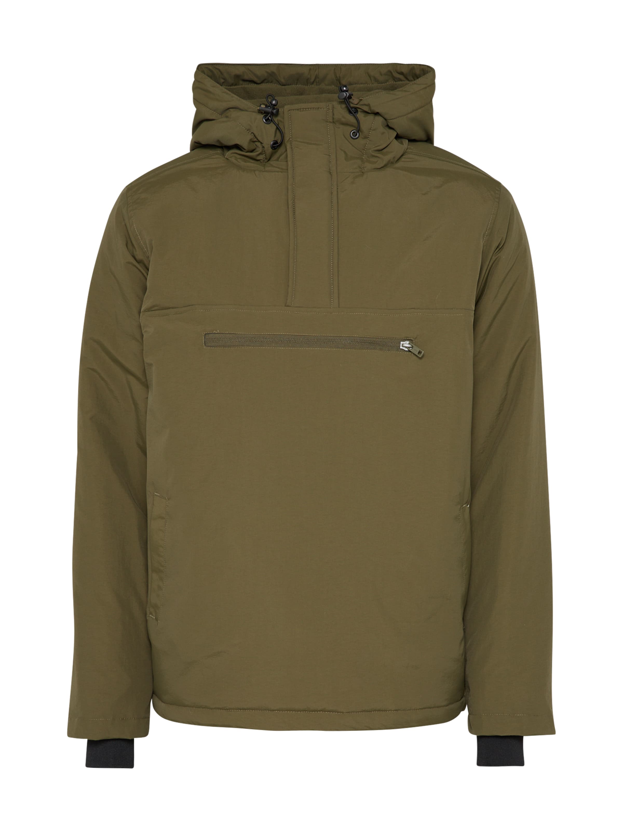 Veste mi-saison Urban Classics en vert : devant