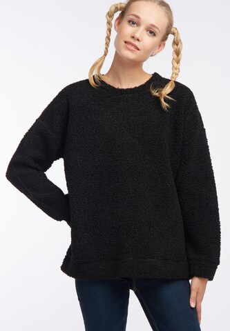 Pull-over MYMO en noir : devant