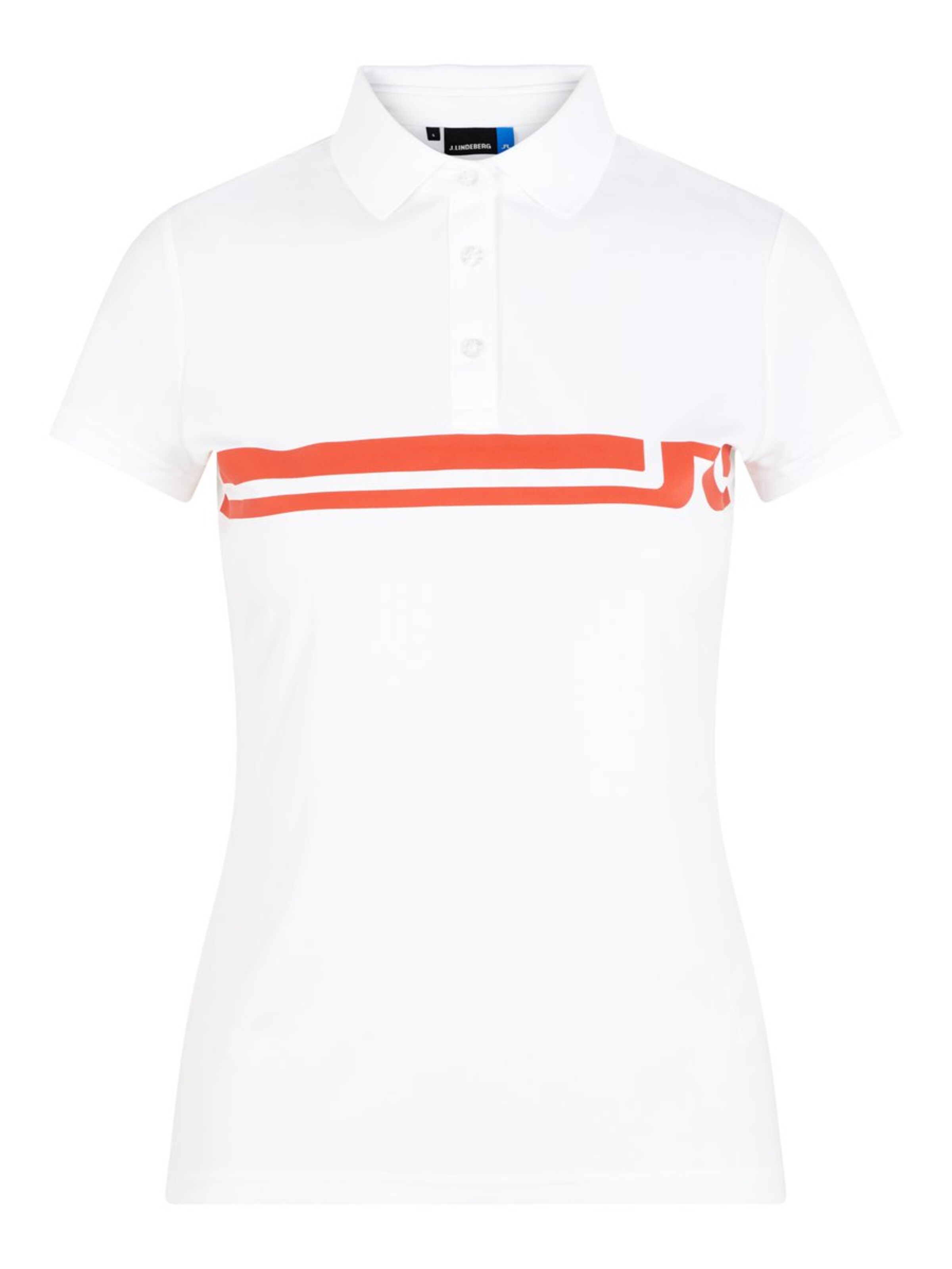 J.Lindeberg - Functioneel shirt 'Orla' in de kleur Lichtrood