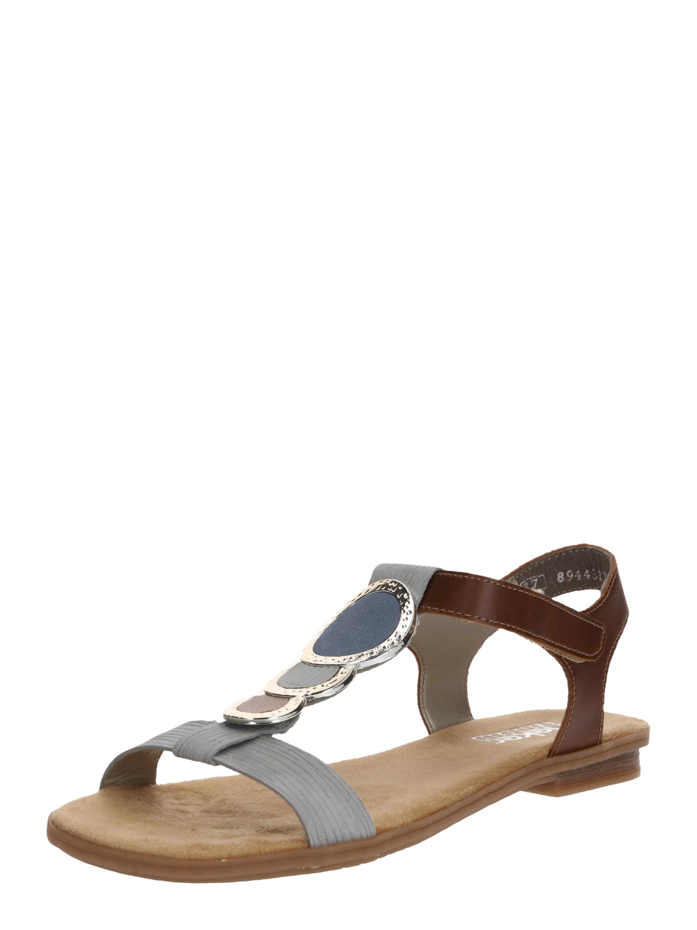 Rieker Sandale in Braun: Vorderseite