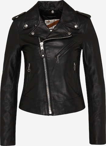 Schott NYC Prehodna jakna 'LCW1601D' | črna barva