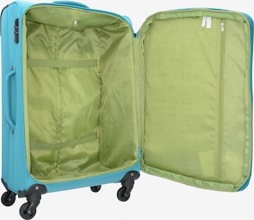 D&N Suitcase Set in Blue