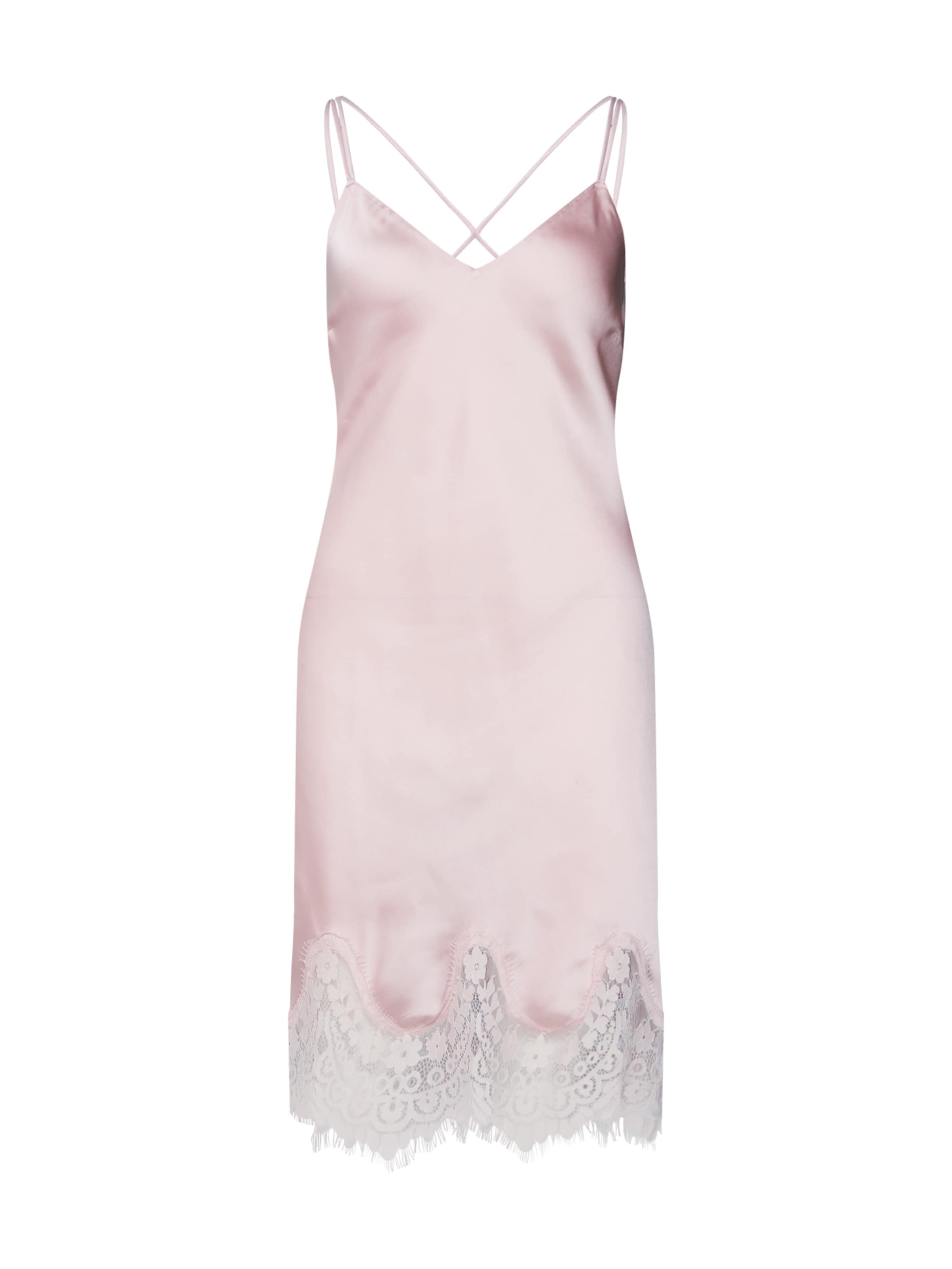 Hunkemöller - Negligé 'Big Scallop Lace' in de kleur Rosa