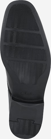 CLARKS Schnürschuh 'Tilden Plain' in Schwarz