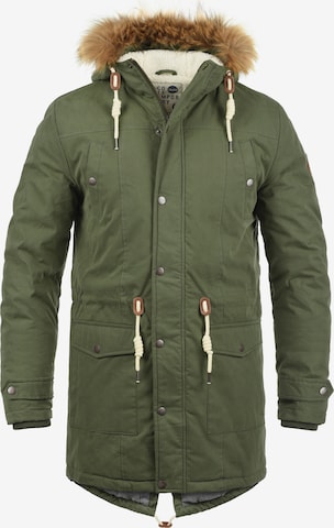 !Solid Winter Parka 'SOLID Dry Parka' in Green: front