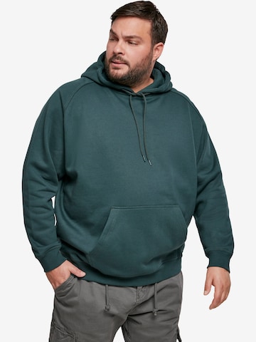 Urban Classics Sweatshirt in Green: front