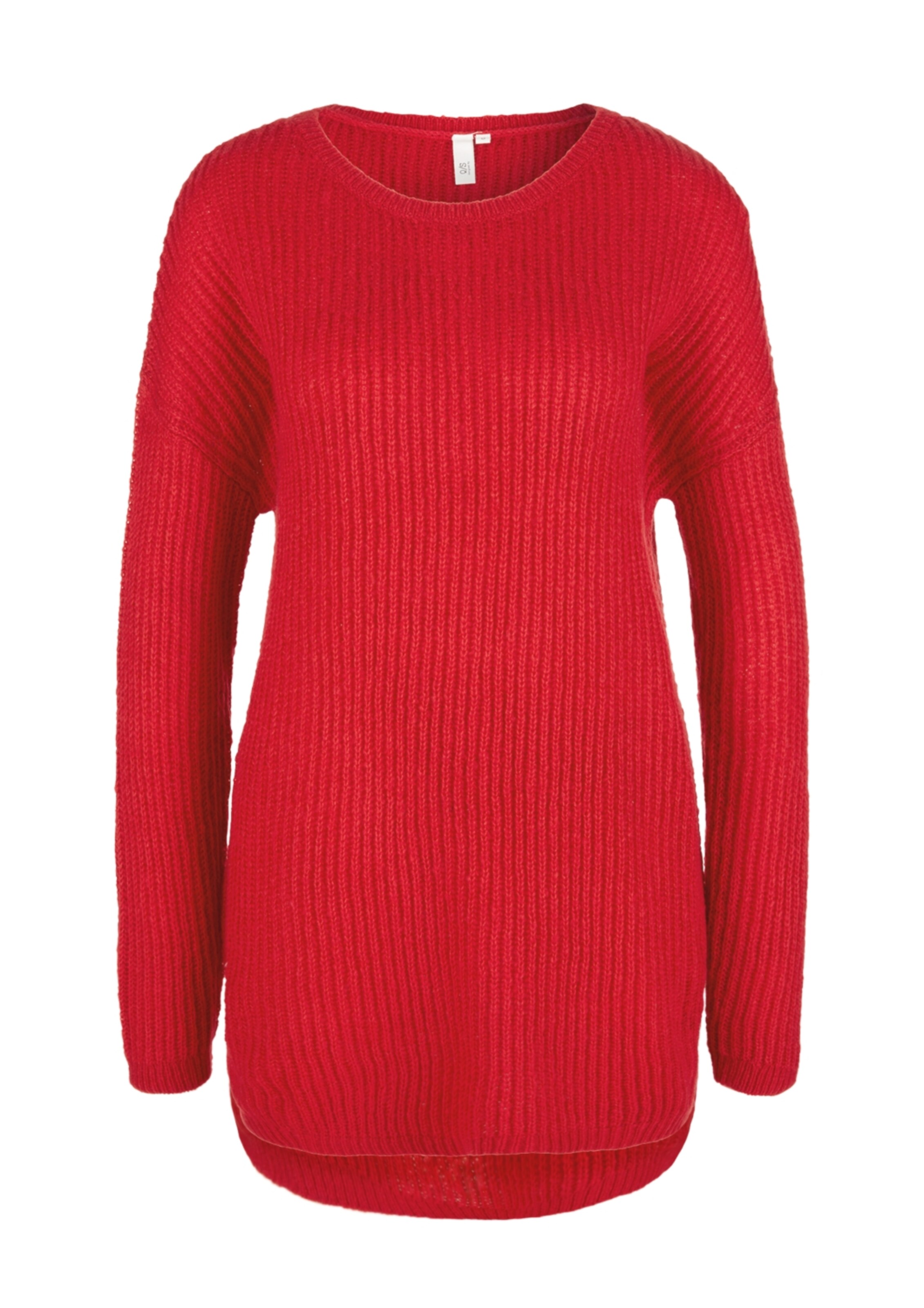 Q/S designed by - Pullover in blutrot