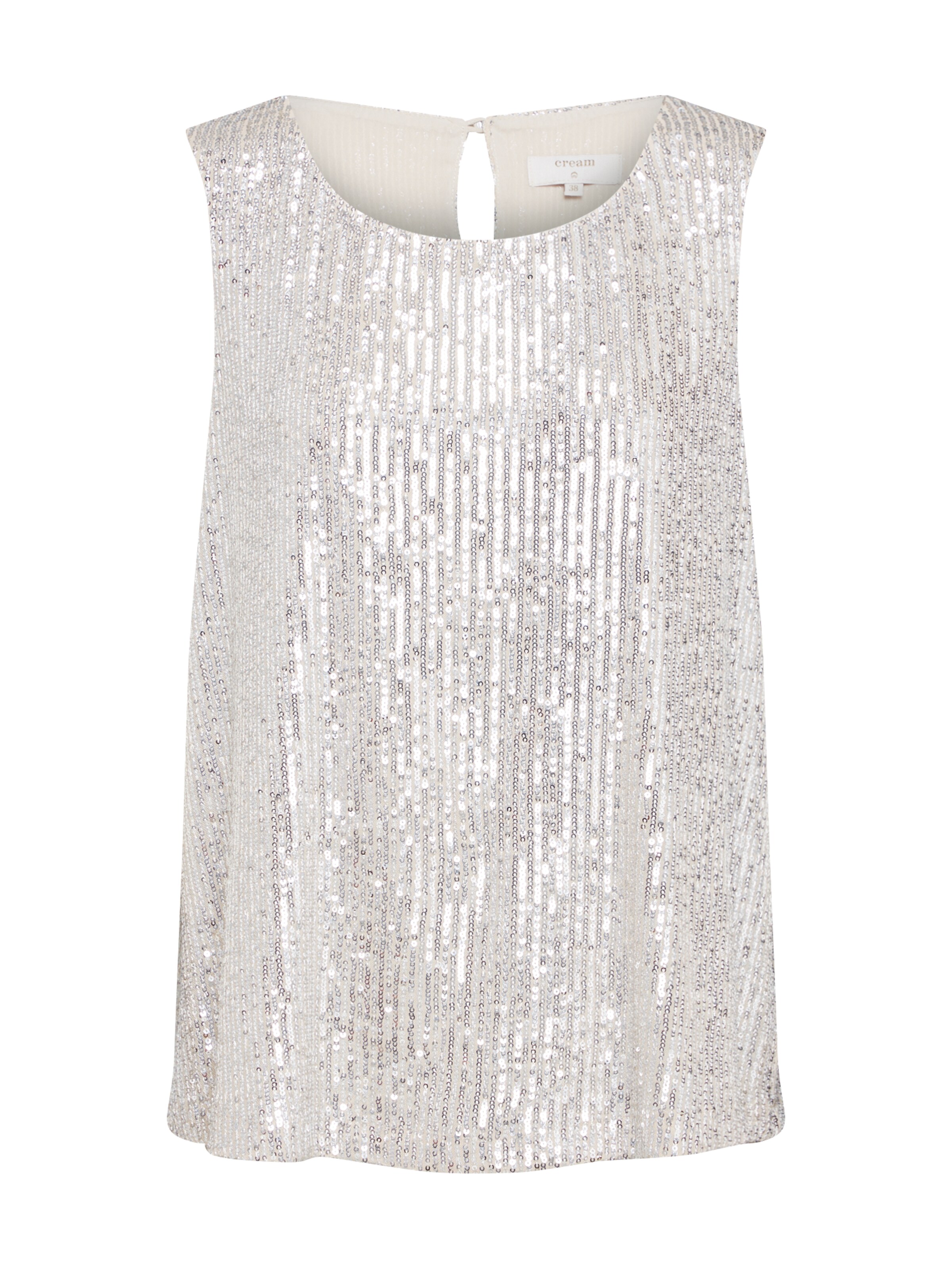 Cream - Top in de kleur Champagne