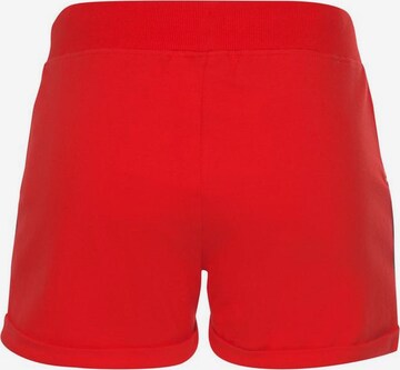 H.I.S Regular Broek in Rood