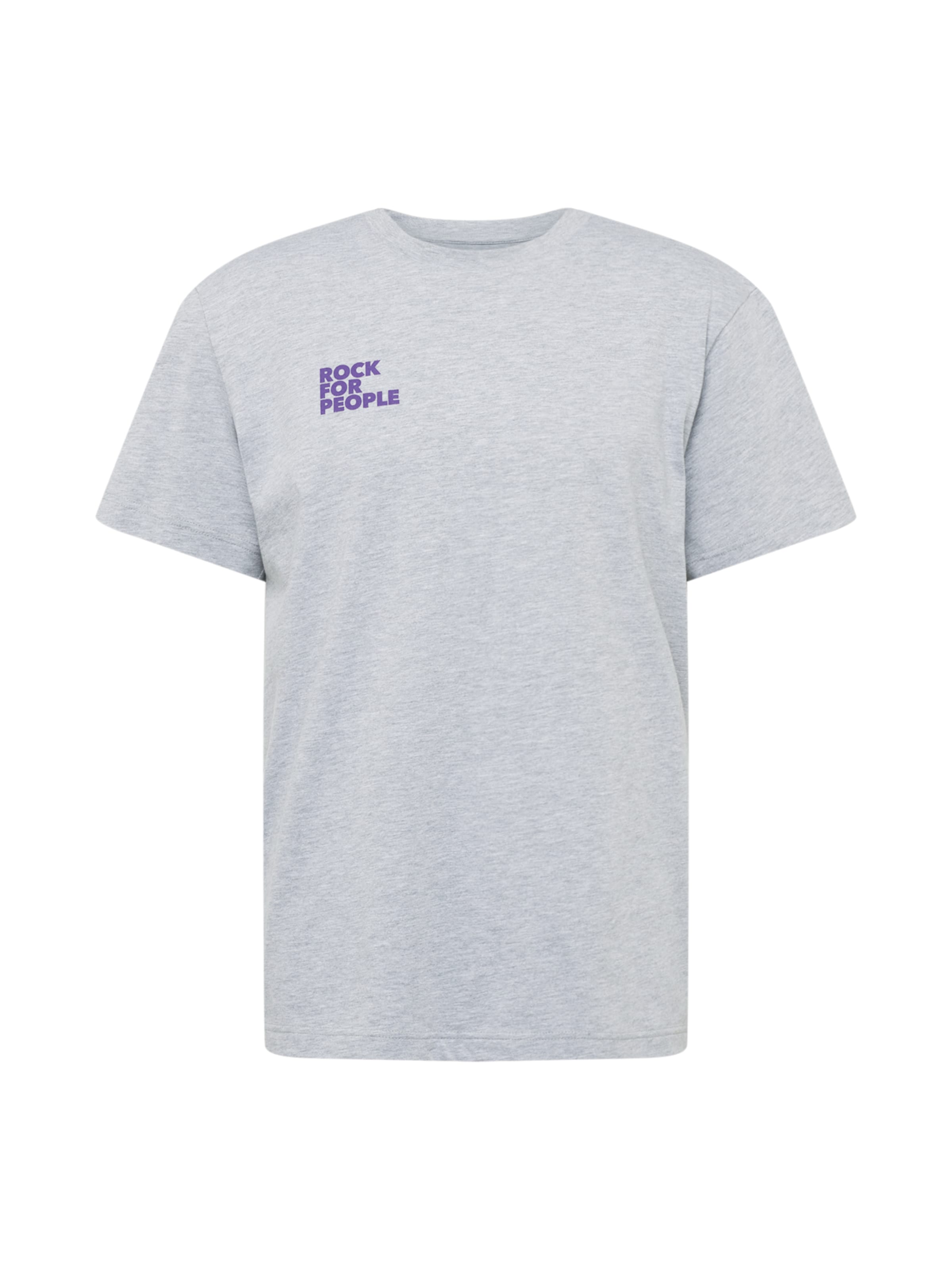ABOUT EVERYONE Regular fit Shirt 'Rock for People' in Grey: front