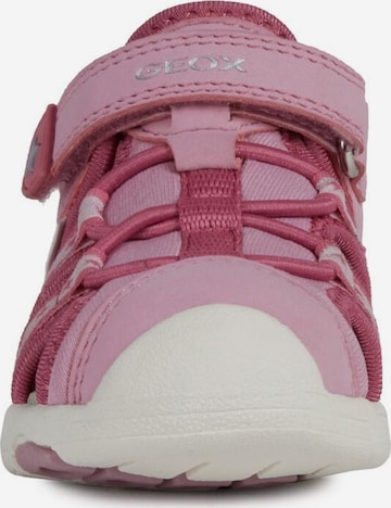 GEOX Kids Wandelschoen in Roze