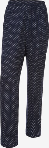 Anna Aura Loosefit Broek in Blauw: voorkant