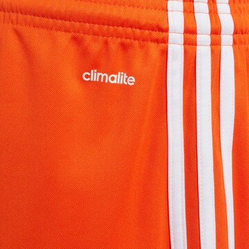 ADIDAS PERFORMANCE Regular Workout Pants 'Squad 17' in Orange