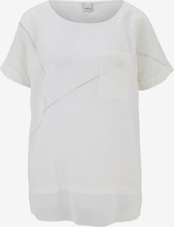 Camicia da donna di heine in bianco: frontale