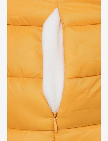 MARIKOO Winter Coat 'Abendsternchen' in Yellow