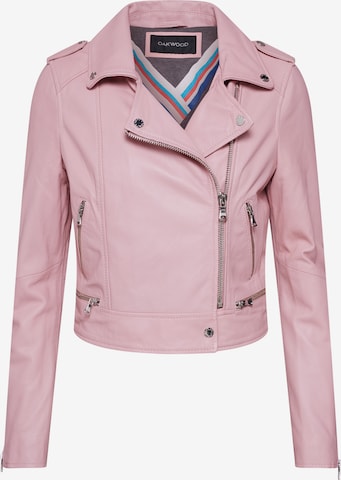 OAKWOOD Biker-Jacke in Lila: predná strana