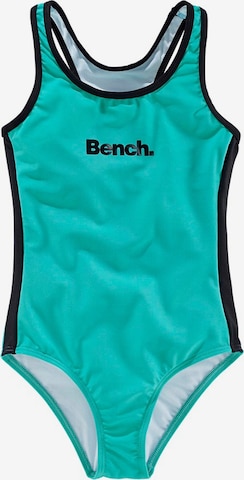 BENCHJednodijelni kupaći kostim - plava boja: prednji dio