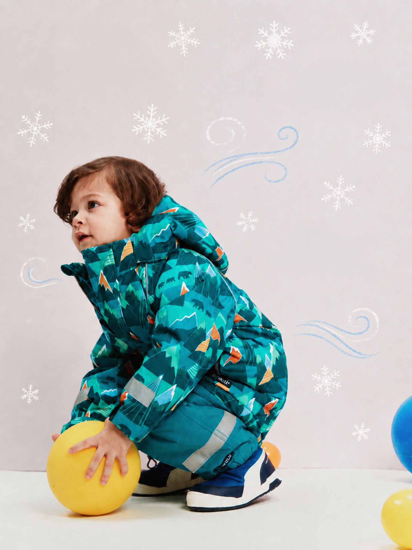 Warmly wrapped, head to toe Magic Against the Chill